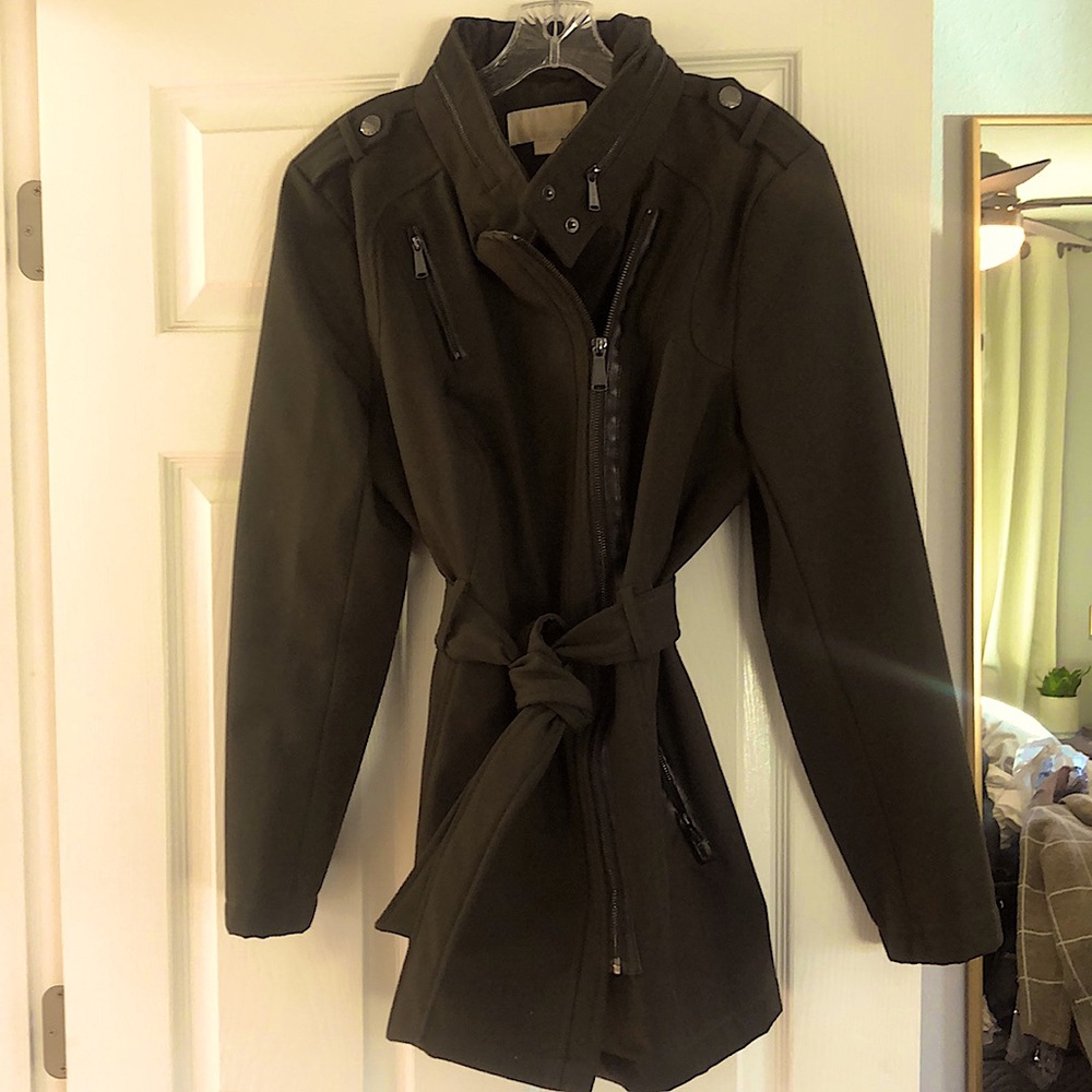 Michael Kors Asymmetrical Military Jacket